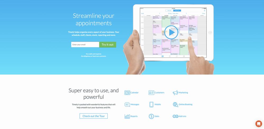Timely before the move: the product on iPad, iMac and iPhone, and six different customer types on one page.